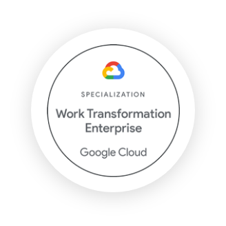 Selo Google Work Transformation Enterprise